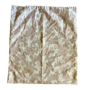 Dagne Dover gray camo print large satin dust bag 28”/24”
